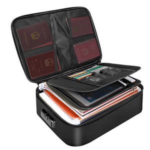 SafeGuard™ Fireproof Document Organizer