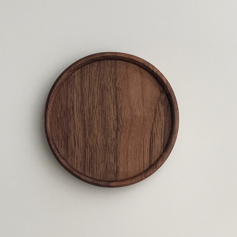 NestWood™ Japanese Walnut Coaster Set
