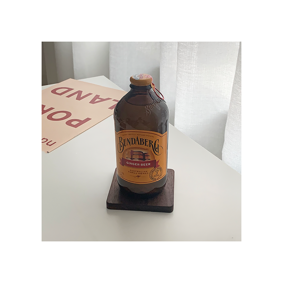 NestWood™ Japanese Walnut Coaster Set