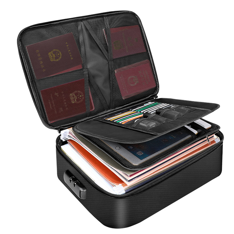 SafeGuard™ Fireproof Document Organizer