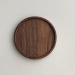NestWood™ Japanese Walnut Coaster Set