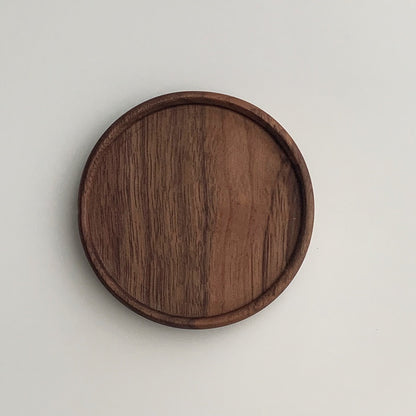 NestWood™ Japanese Walnut Coaster Set